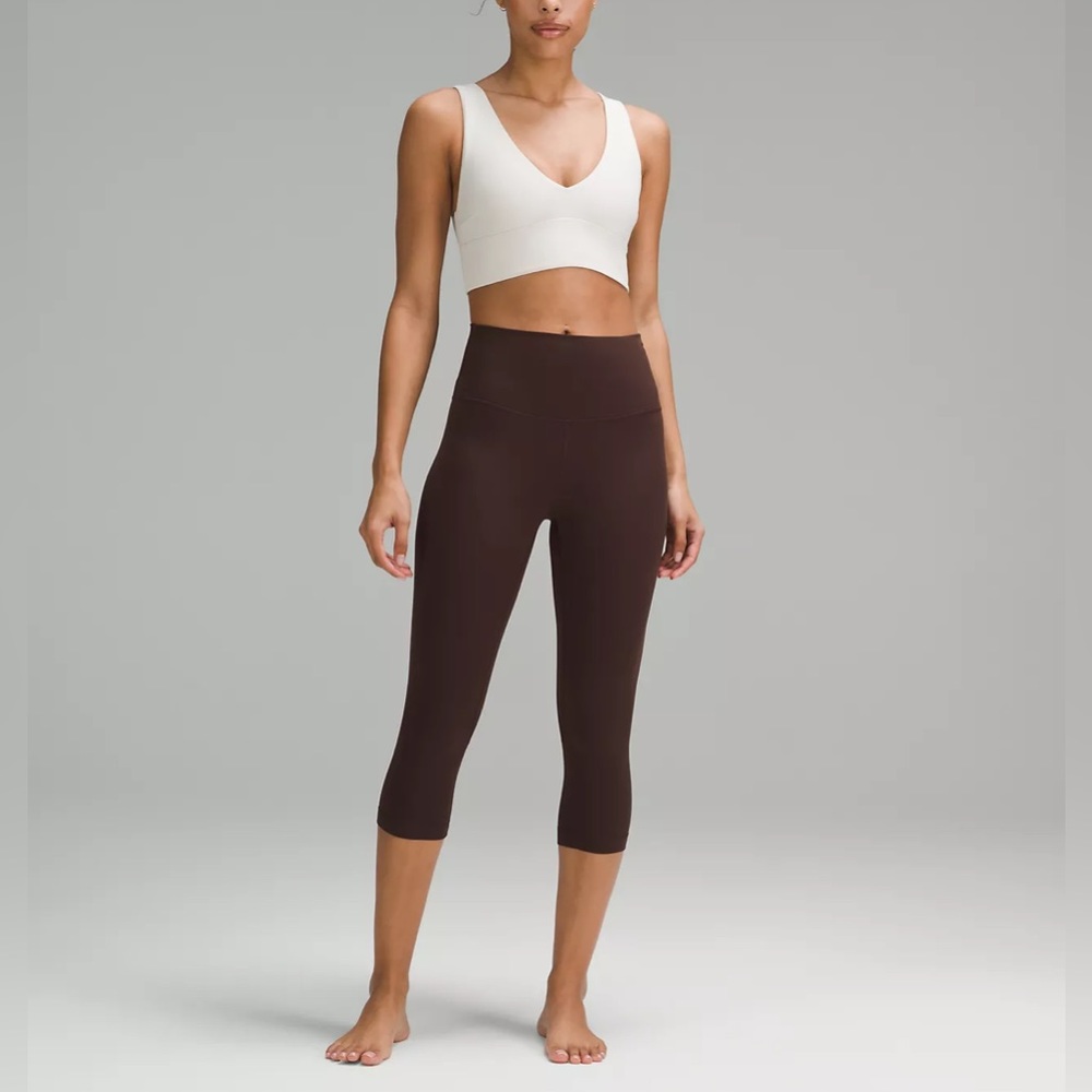 Lululemon Align Crop with Pockets Brown Size 12